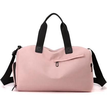 sac de voyage road trip couleur rose