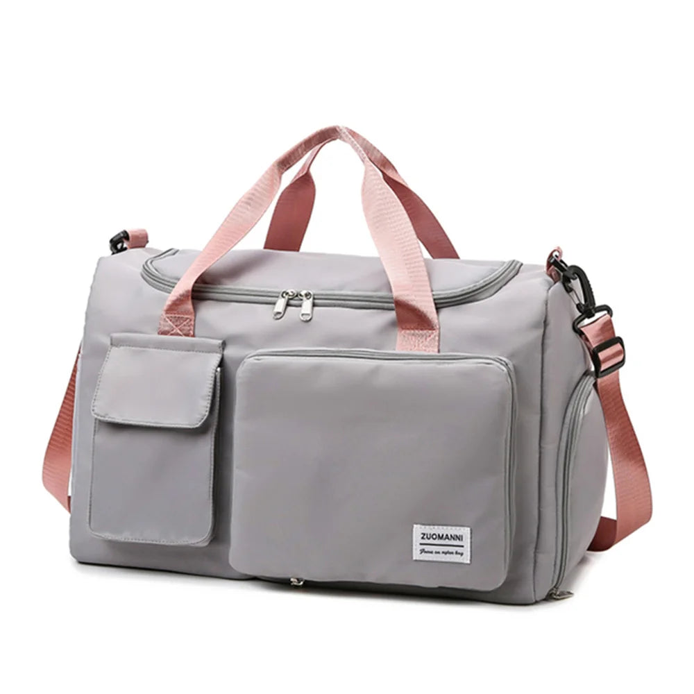Sac de Voyage Ultra Léger Pliable coloris gris