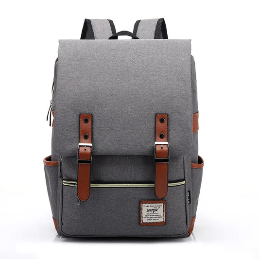 sac pour le travail pour homme chic style vintage vue de face gris clair