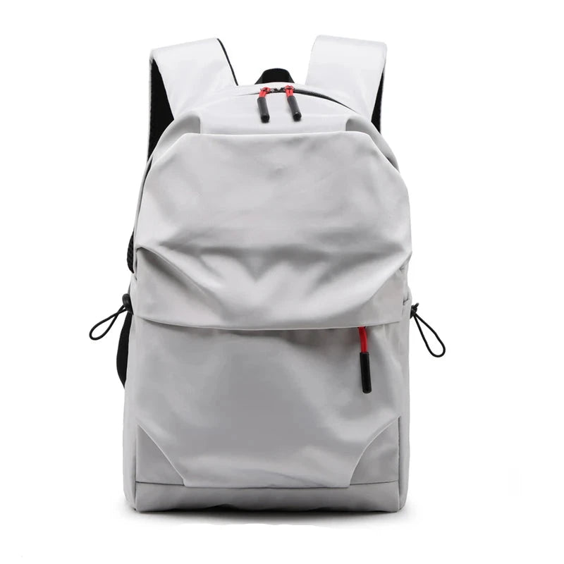 sac à dos vélo urbain imperméable vue de face coloris blanc 