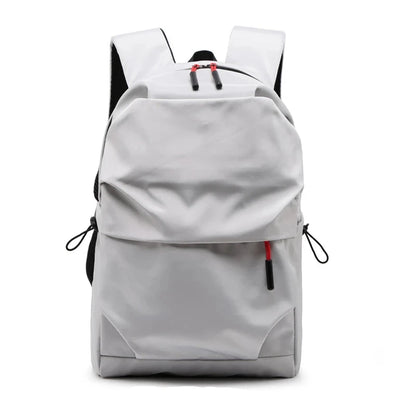 sac à dos vélo urbain imperméable vue de face coloris blanc 