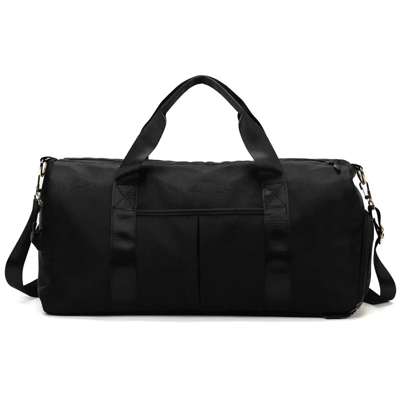 sac de voyage week end pour femme noir vue de face