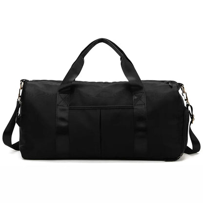 sac de voyage week end pour femme noir vue de face