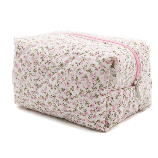 trousse de toilette tissu avec motif