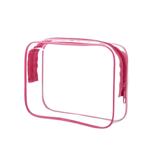 trousse de toilette transparente pour avion