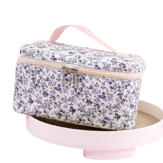 Trousse de Toilette Vanity Femme - Fleurie