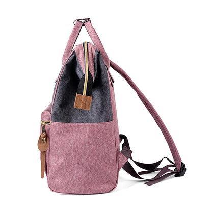 vue de profil du sac à dos femme pour la ville